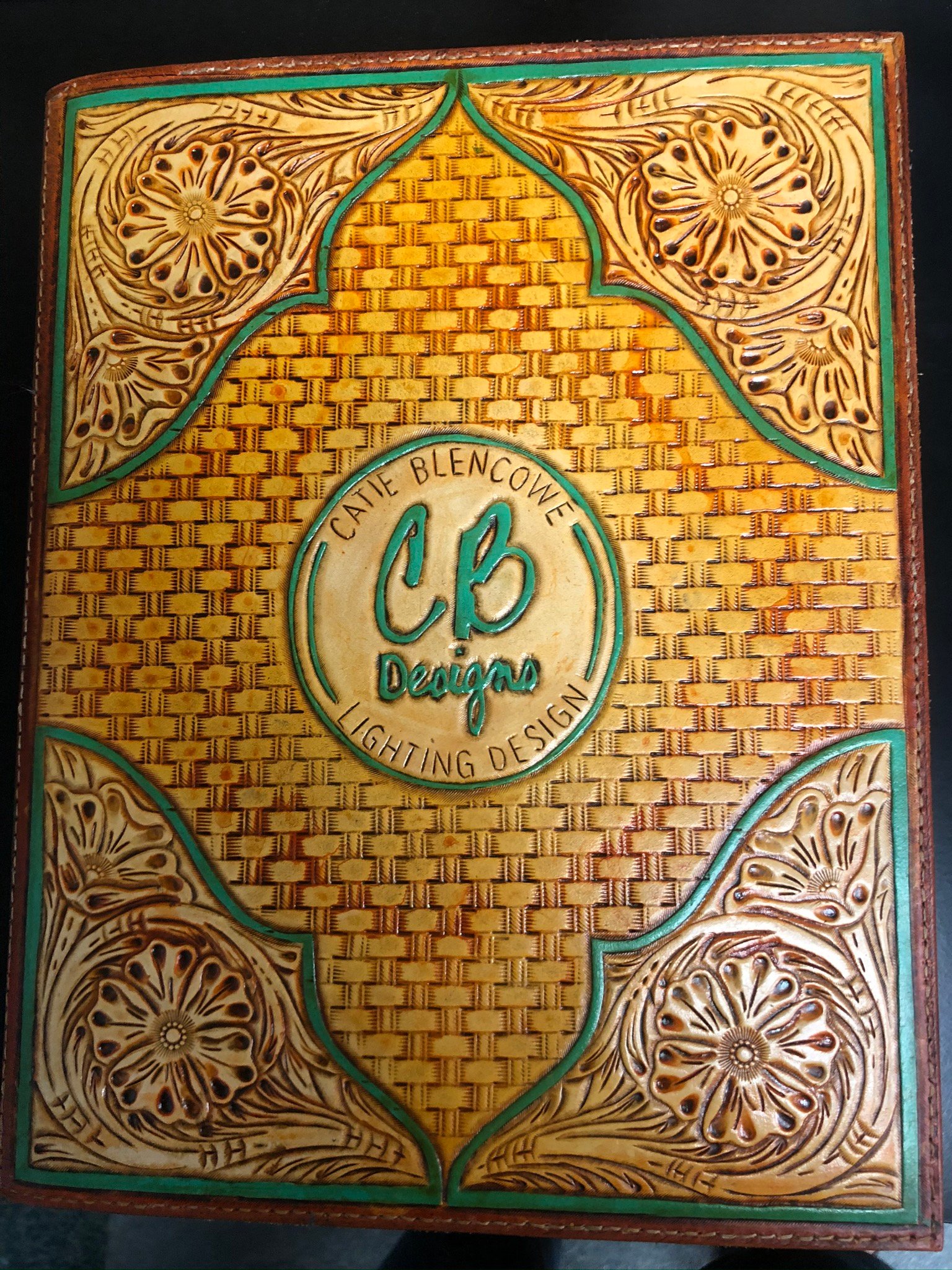 Custom Leather Padfolio product image (1)