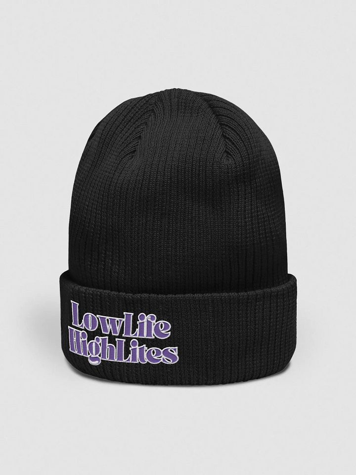 LowLife HighLites Organic Ribbed Beanie product image (2)