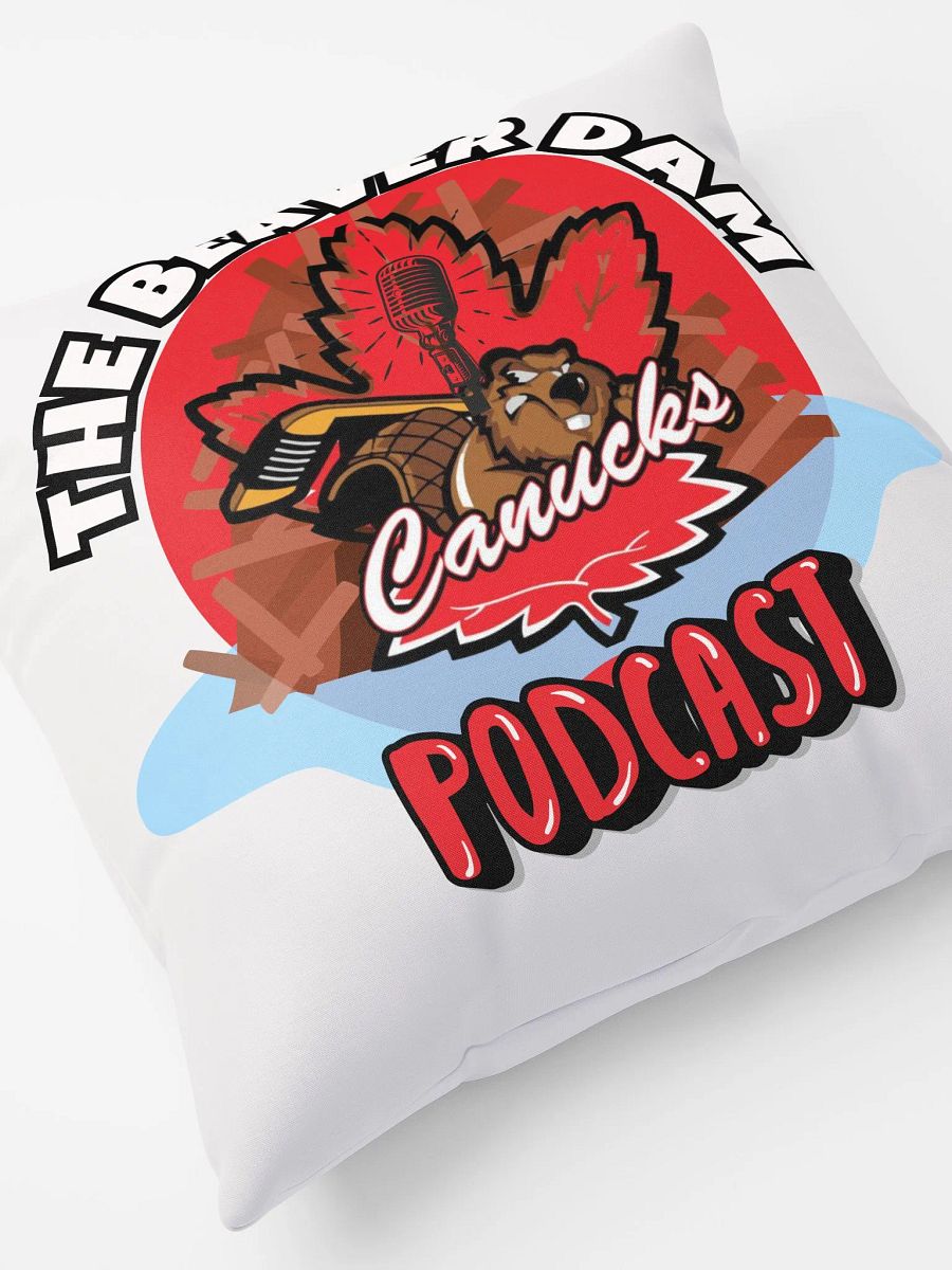 Beaver Dam Podcast Pillow product image (4)