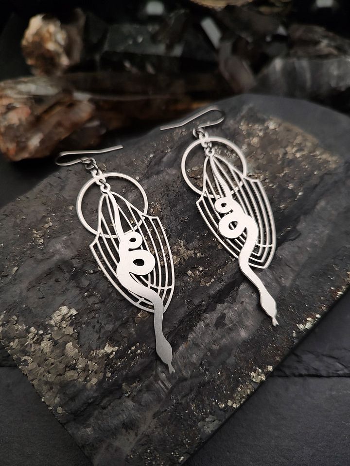 Earrings Familiars - Deco Serpent product image (1)