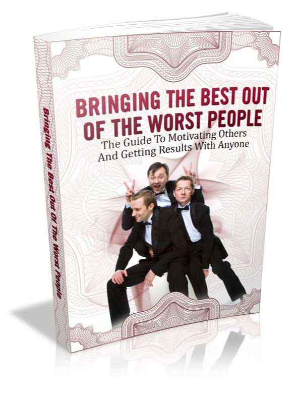 Bringing the Best out of the Worst People product image (1)