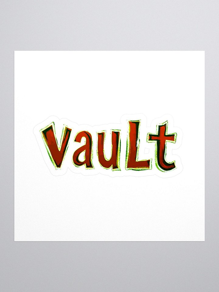 Reflective Vibe Cut Stickers product image (1)