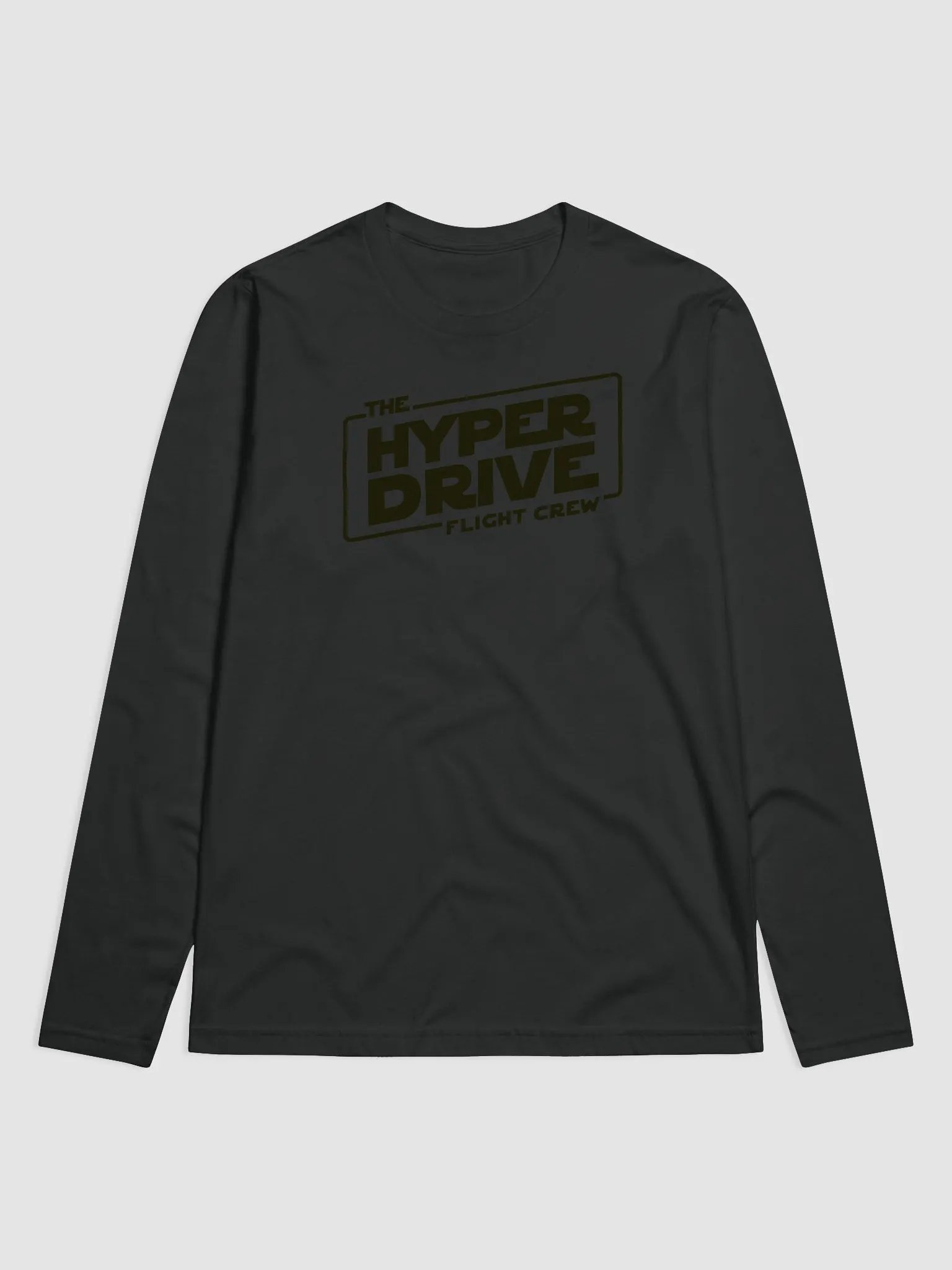 Hyperdrive Flight Crew Black Out Long Sleeve product image (1)