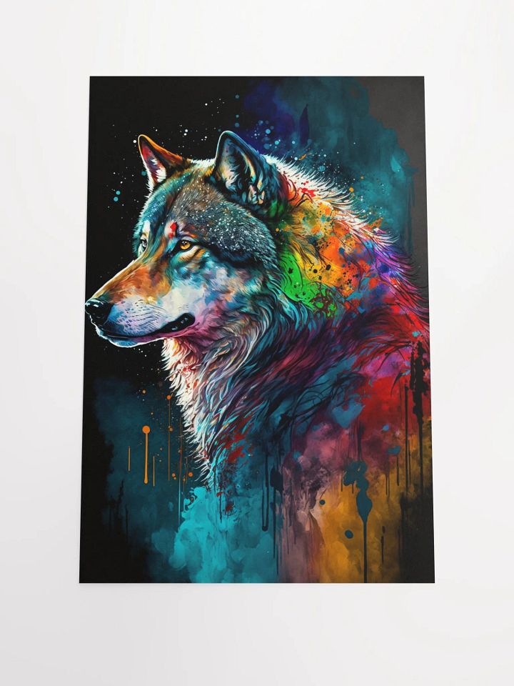 Colorful Wolf product image (1)