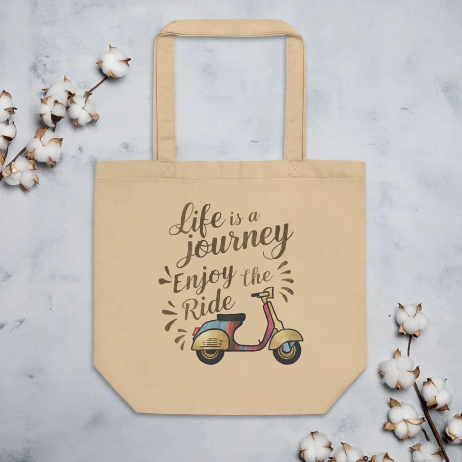 Life is a Journey Tote Bag product image (4)