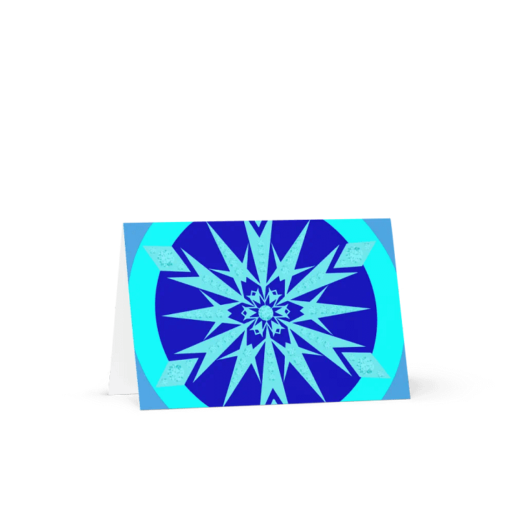 snowflake Greeting Card product image (1)