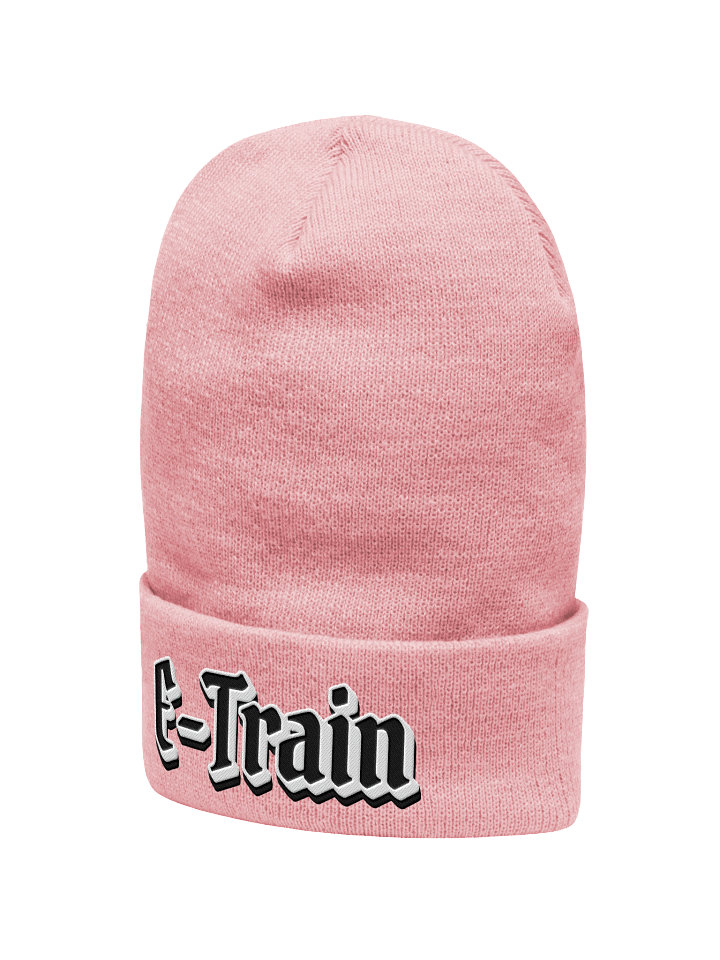 E-Train | Typeface Logo Beanie (2 Colours Available) product image (4)
