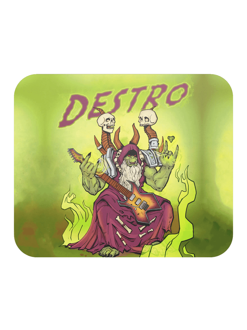 Mouse Pad - Orc Warlock