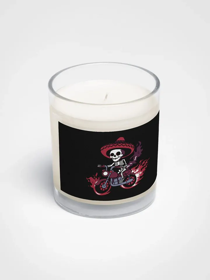 Bone to be Wild Soy Wax Glass Jar Candle product image (2)