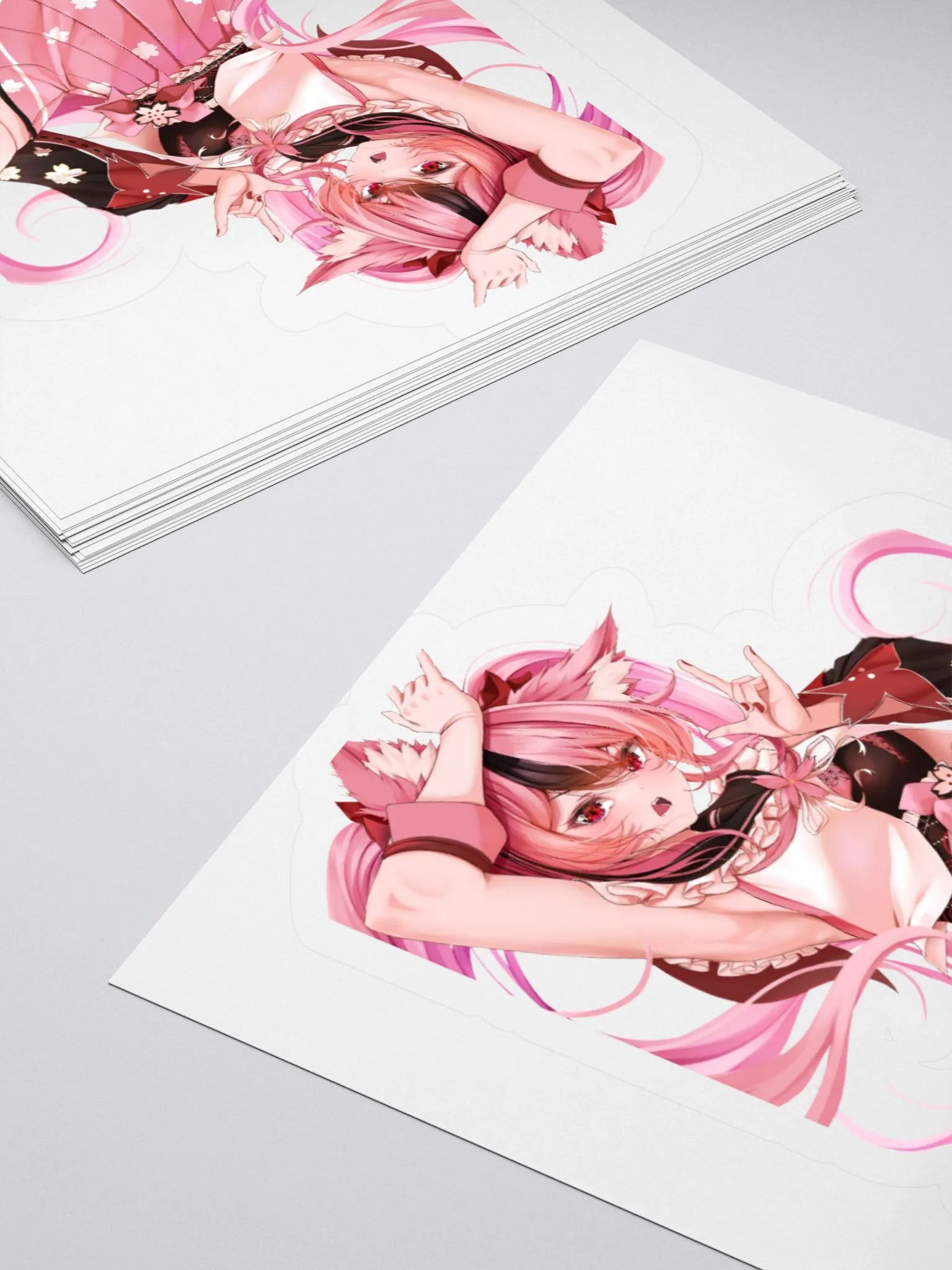 Foxy Floral Kiss Cut Stickers product image (4)