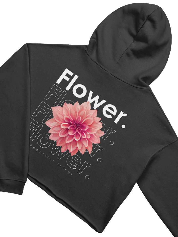 Dahlia Dream Crop Hoodie product image (5)