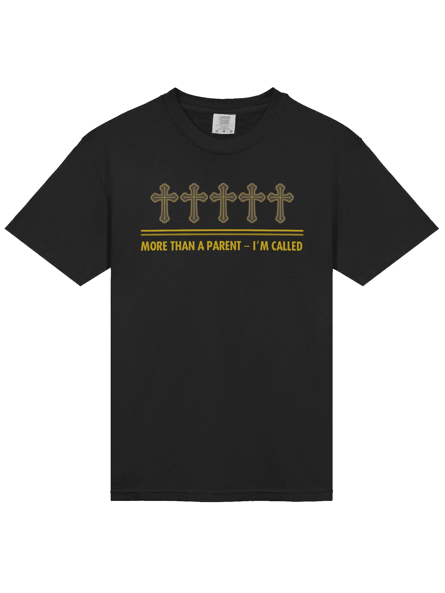 More Than A Parent - I Am Called | Christian Parents Comfort Colors T-shirt | Faith-Based Gift for Christian Parents. product image (3)