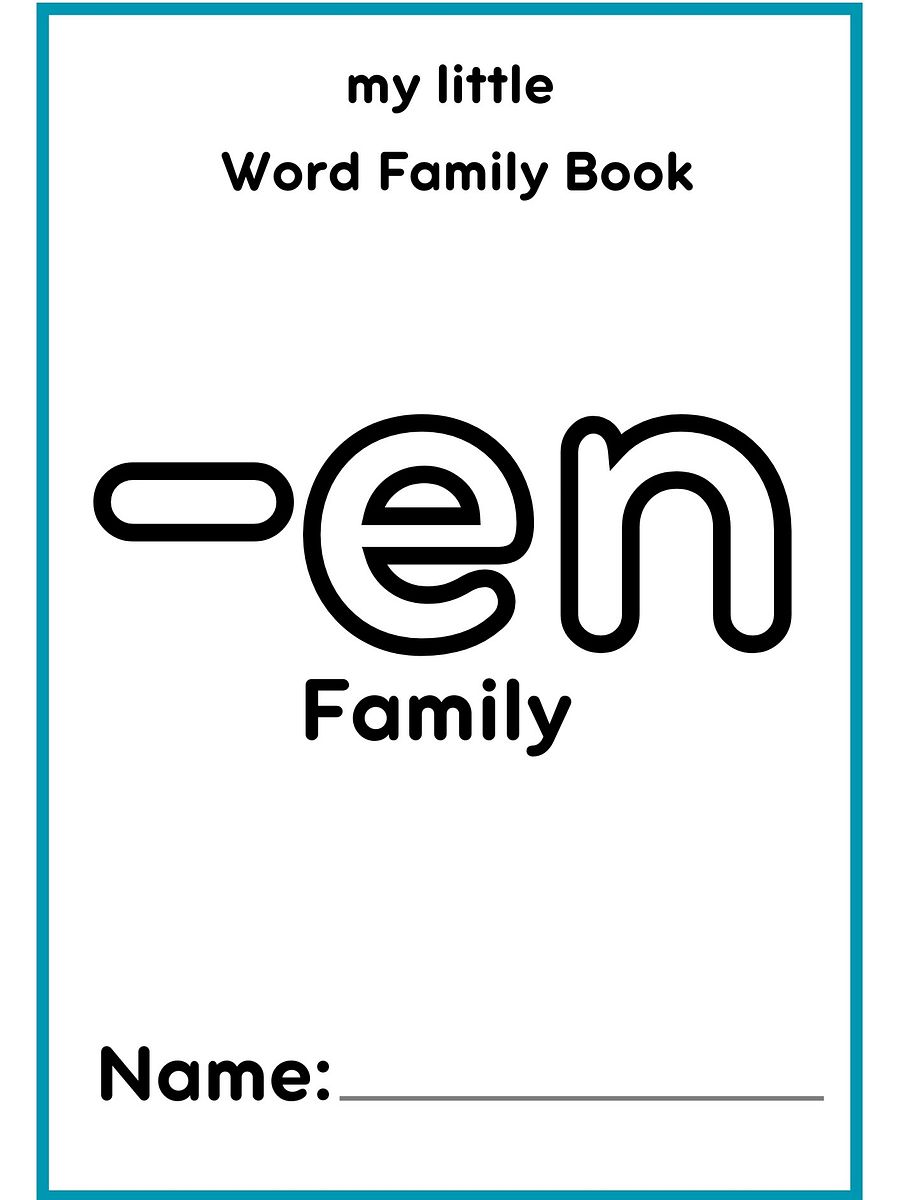 CVC Words Word Family Books product image (5)