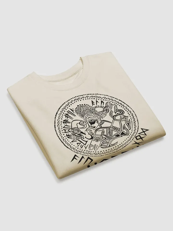 ODIN ALU GOD Bracteate Sweater (black print) product image (2)