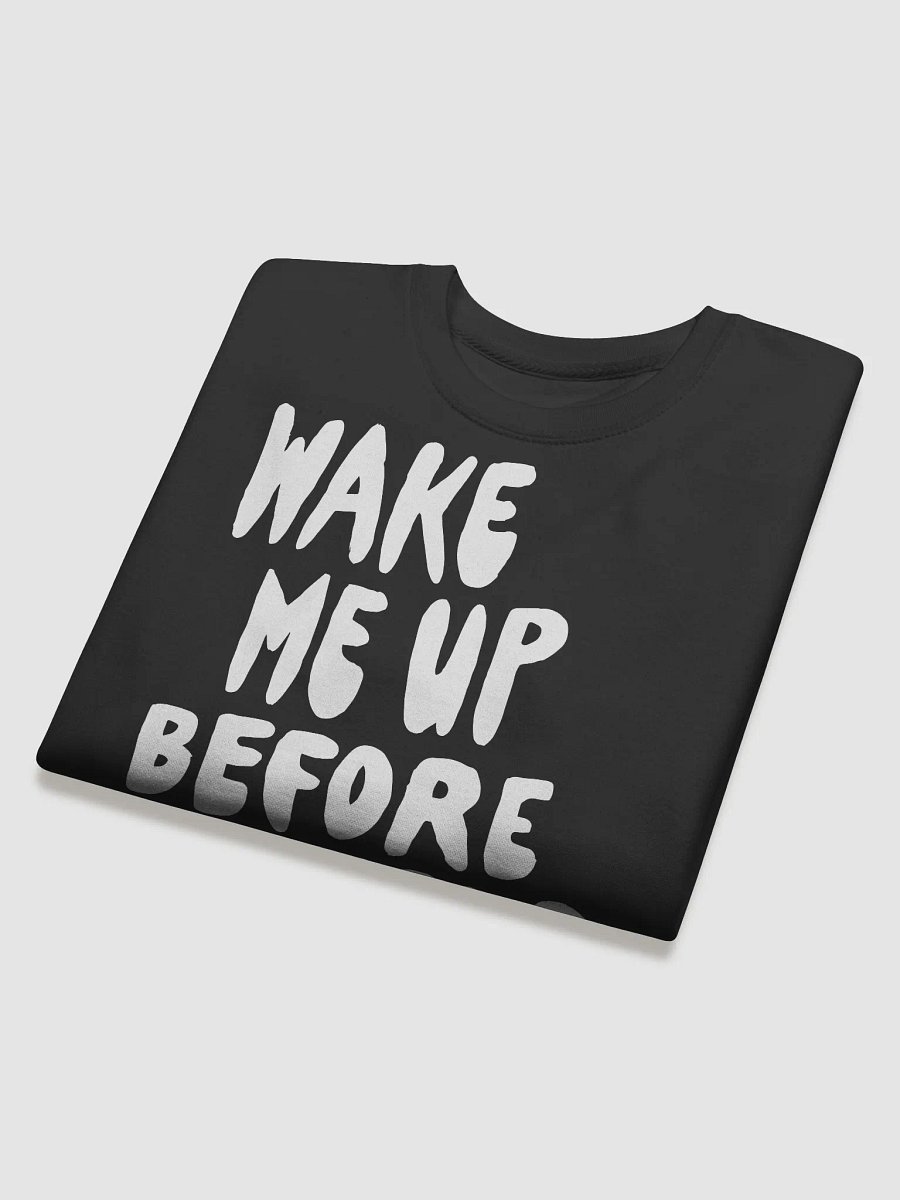 YOLO black Sweatshirt product image (3)