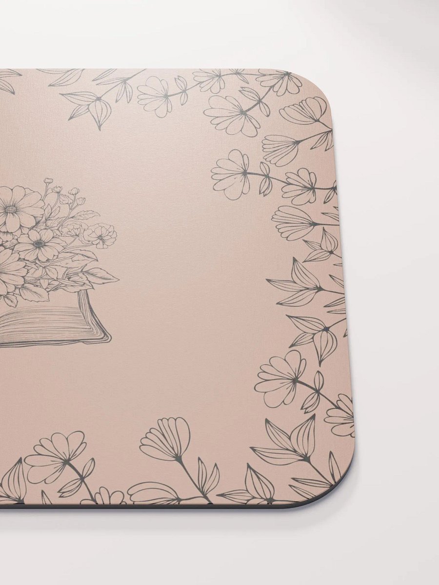 sunflowers and books mousepad product image (5)