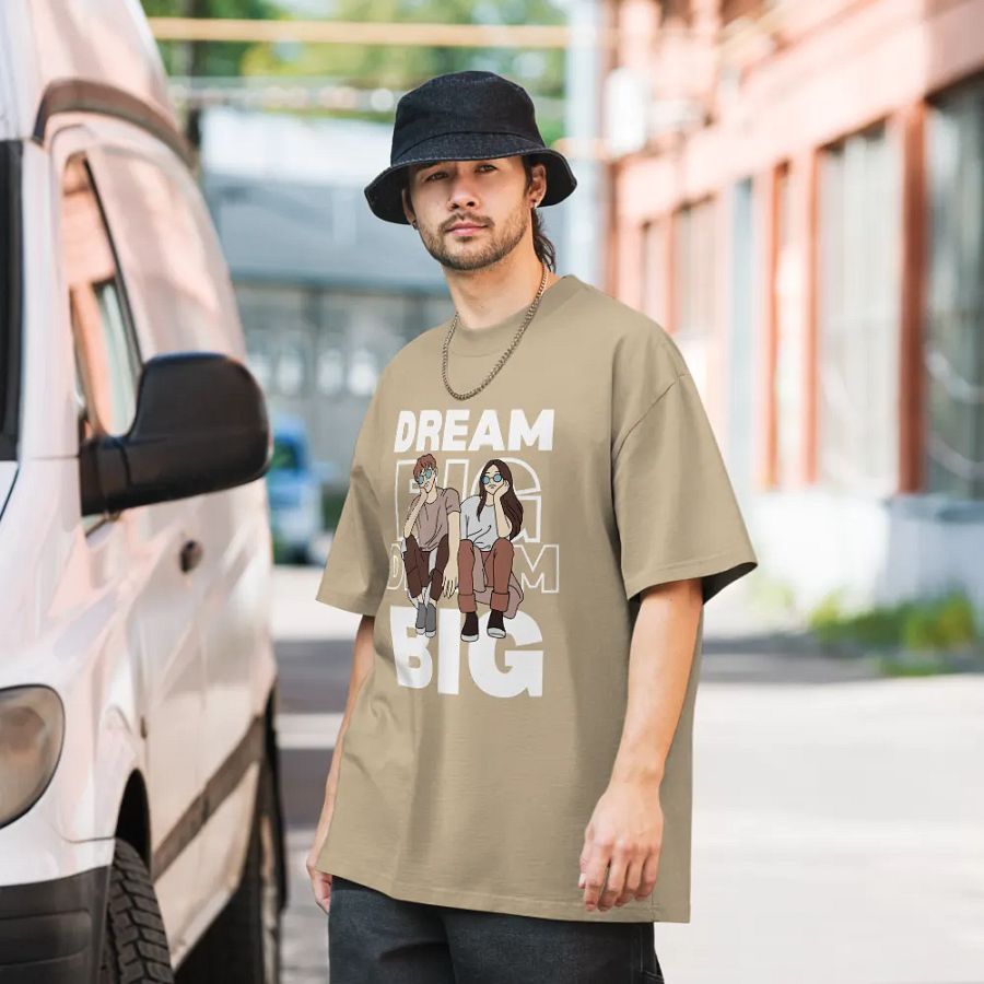Dream big dream oversized t-shirt product image (8)