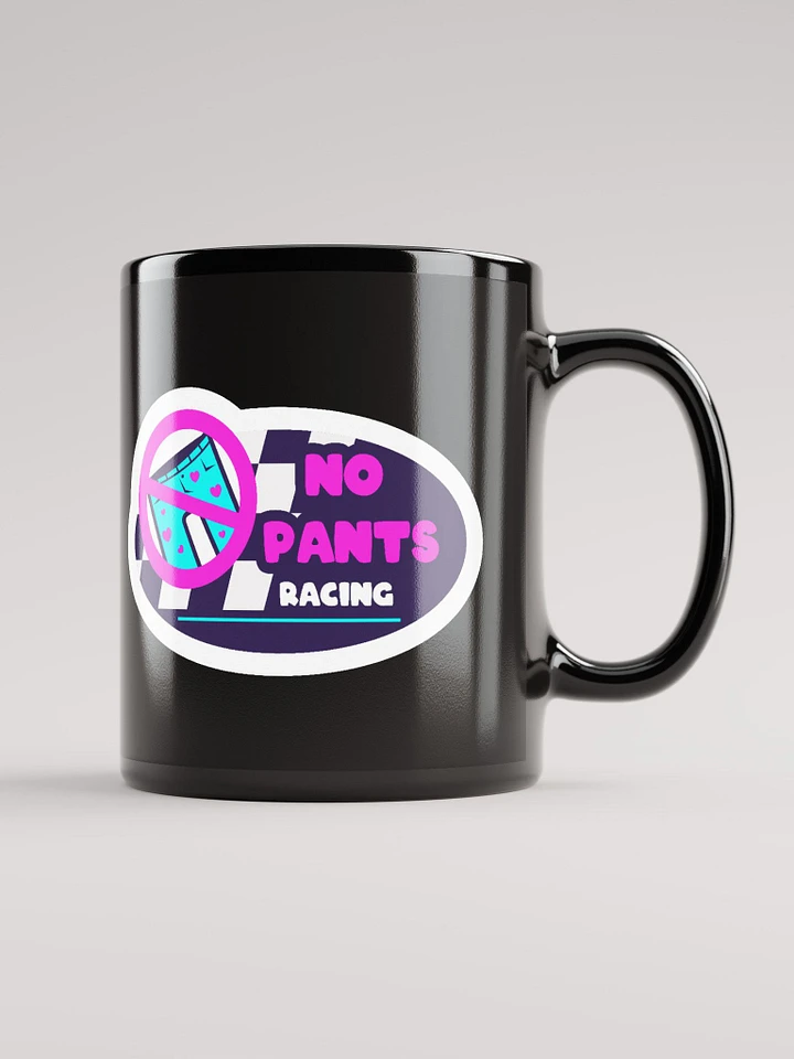 NO PANTS RACING BLACK MUG product image (1)