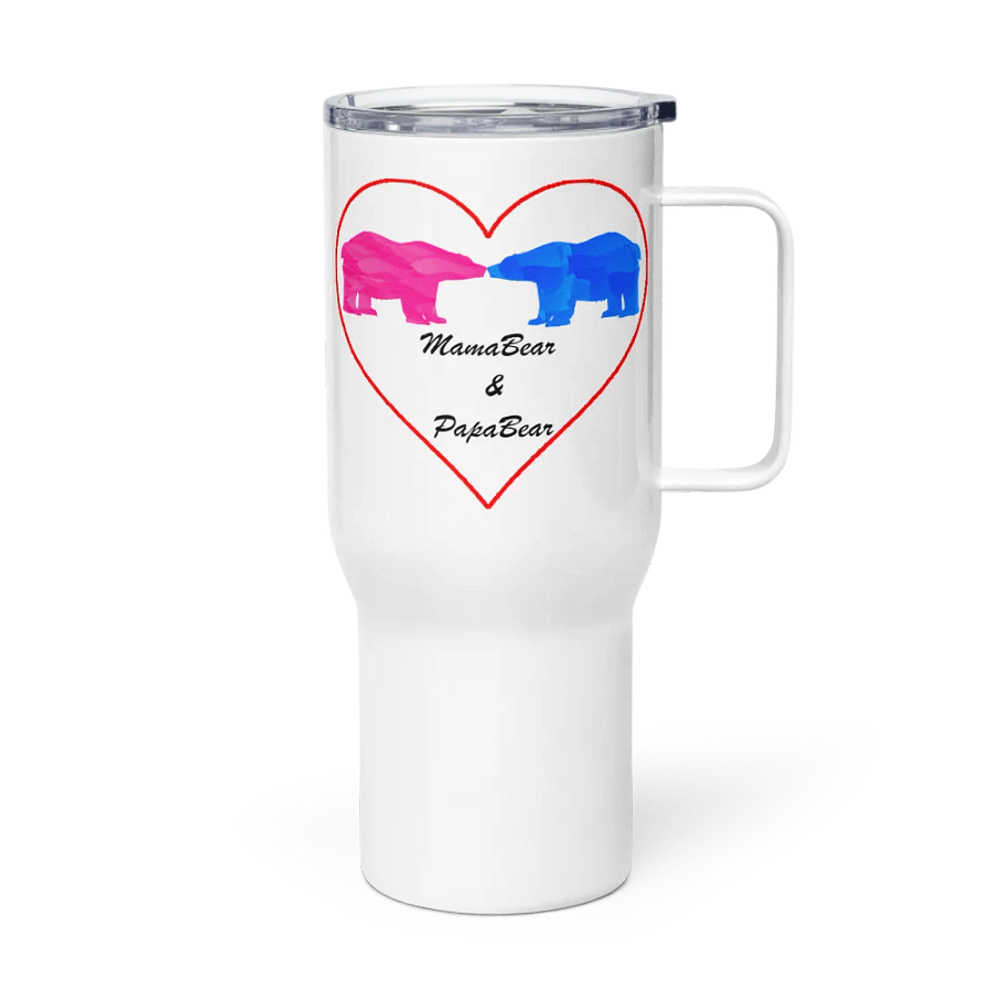 Mama & Papa Bear Tumbler with Handle product image (3)