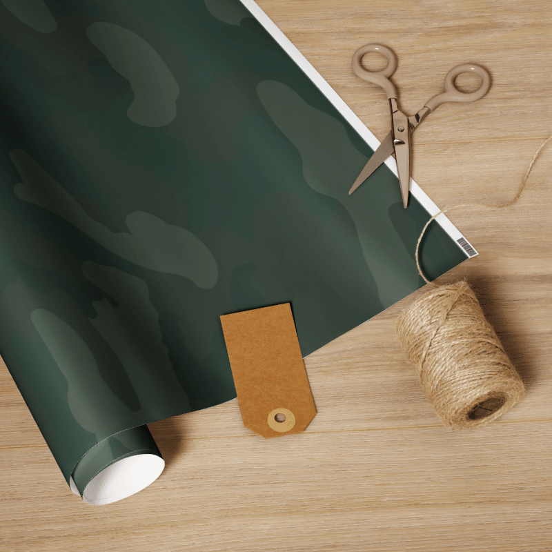 HONORUSVETS - GREEN WRAPPING PAPER product image (1)