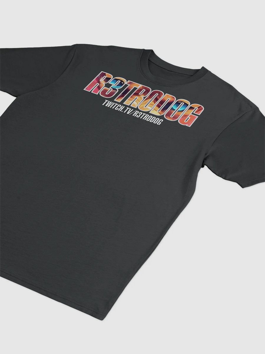 Vibrant R3TRODOG Artwork Men's Tee product image (3)