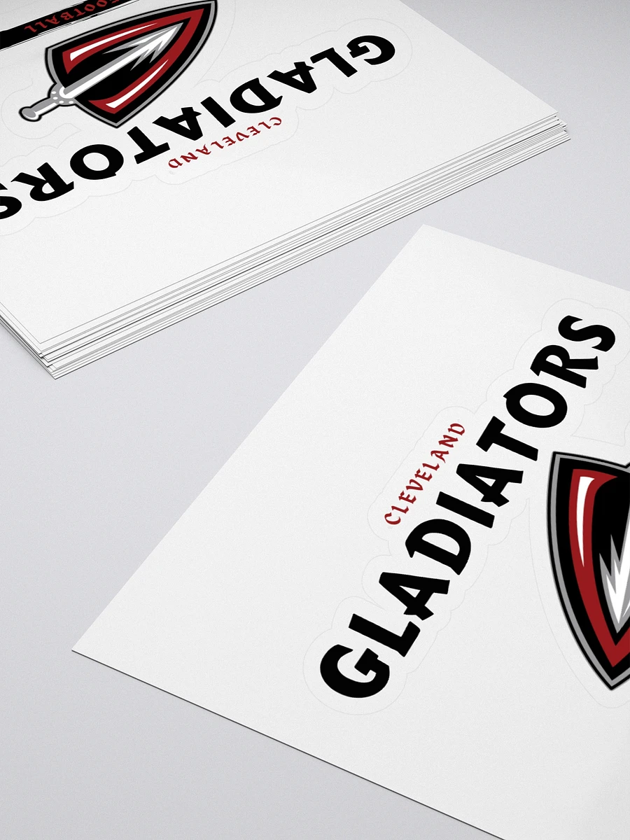 Cleveland Gladiators Stickers product image (4)