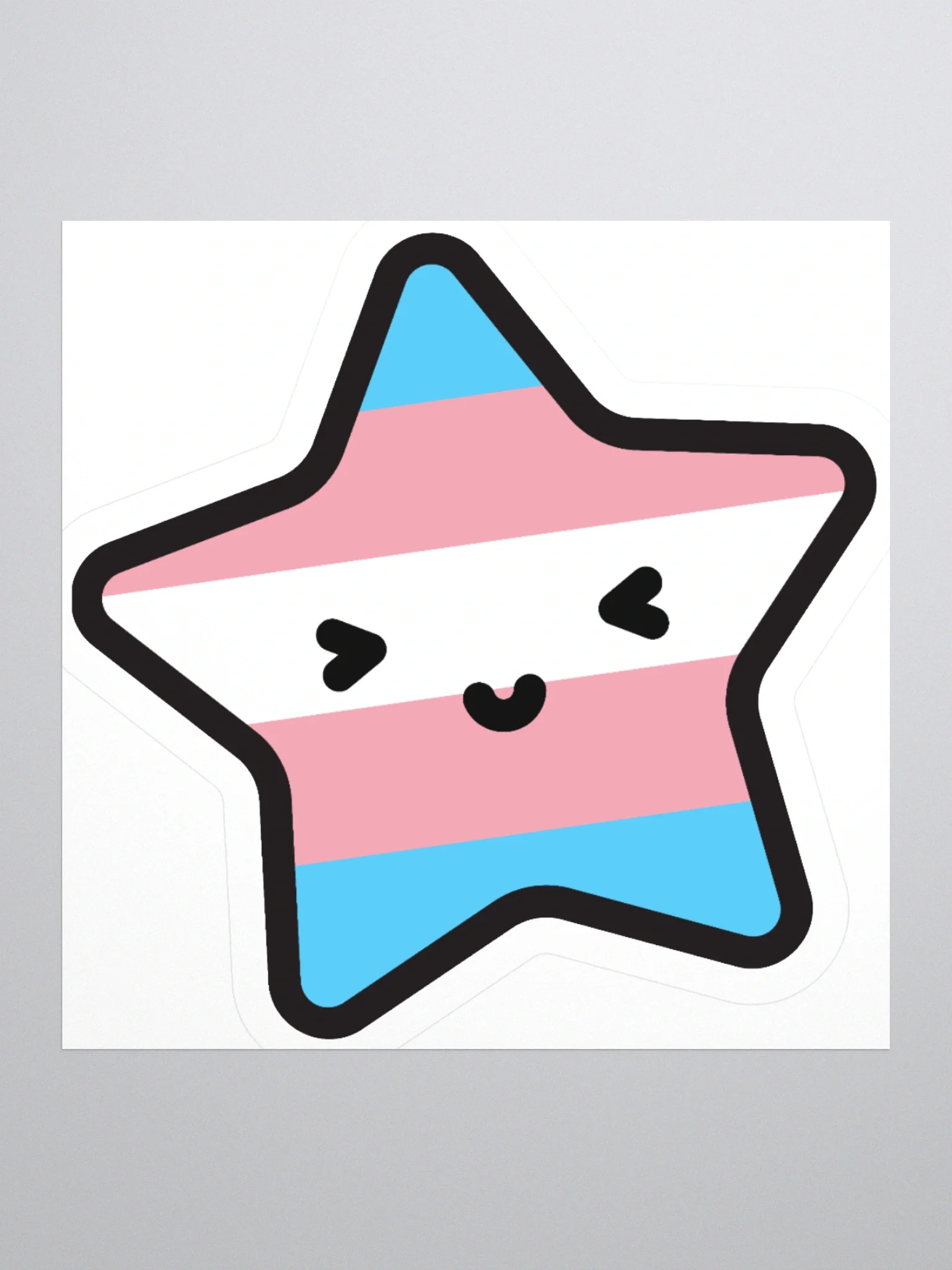 Lucy Trans Pride Sticker product image (1)