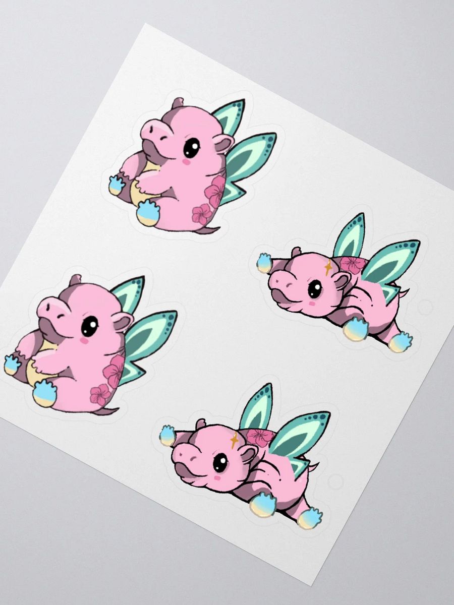 happy the hippo stickers🦛 product image (2)