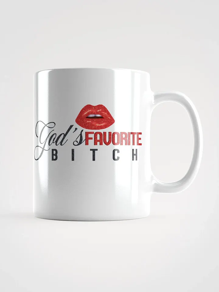 GOD'S FAVORITE BITCH MUG - MY GREASEFIRE LIFE product image (1)