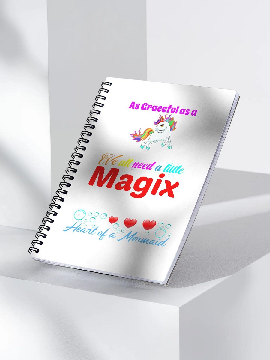 Original Magix Trio Note book (mermaid fairy & unicorn) product image (4)
