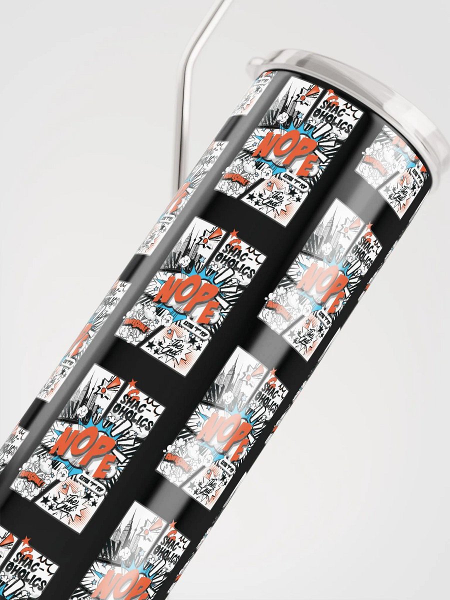 Shac-oholics Comic Blast Tumbler - Orange 