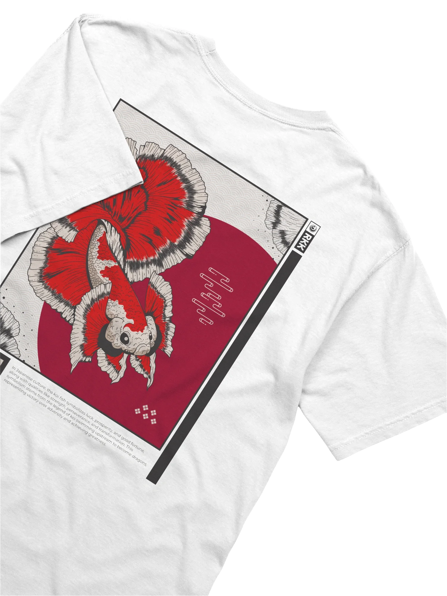 Legend of the Koi t-shirt, 100% cotton, unisex product image (3)