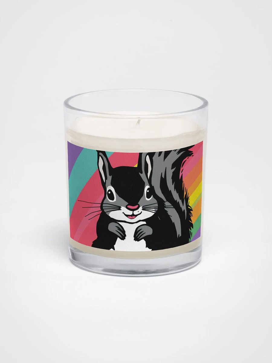 Rainbow Squirrel Soy Wax Candle product image (1)