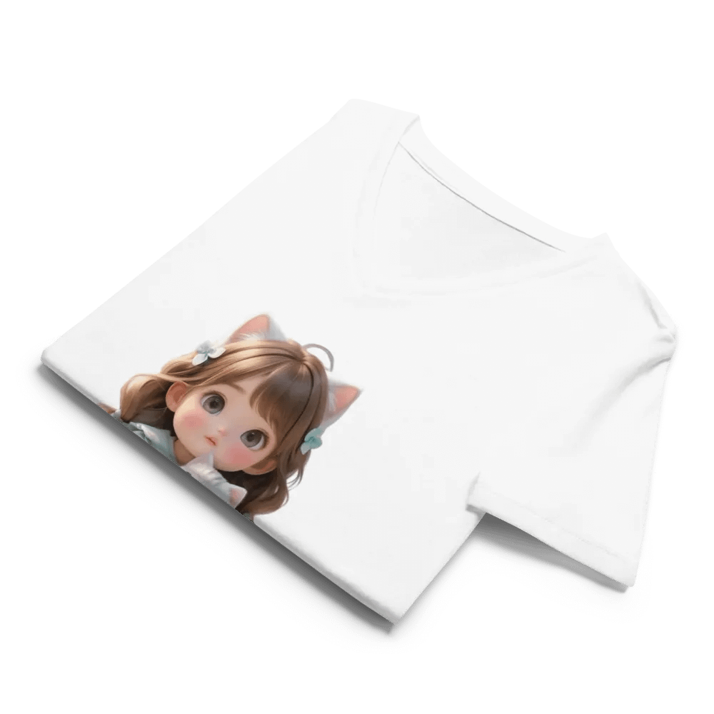 Bella+Canvas Women's Relaxed V-Neck T-Shirt product image (8)