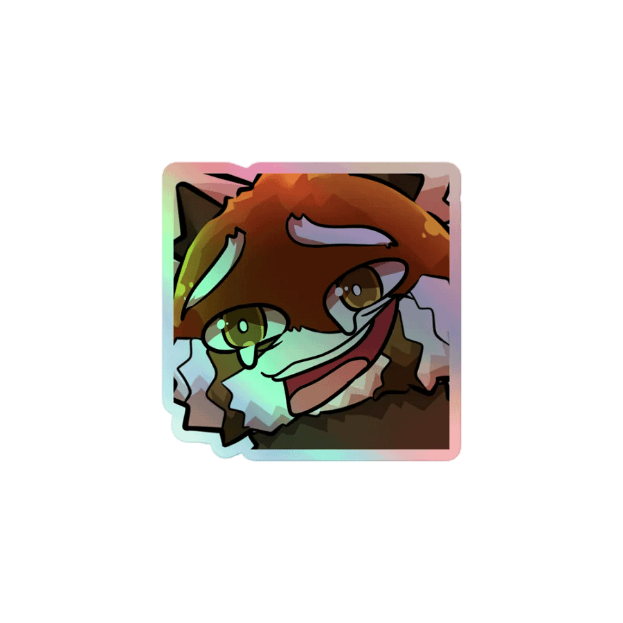 Holographic Wheeze Sticker product image (1)