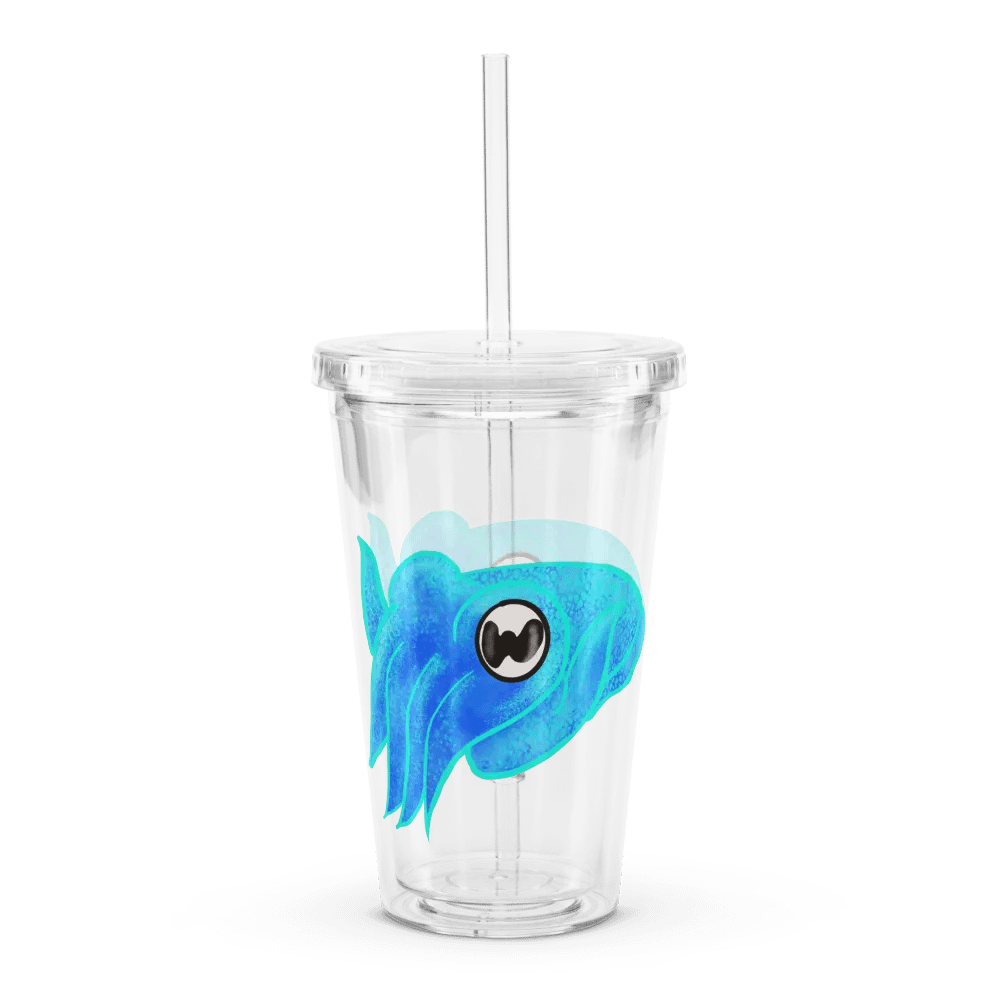 !Water Cuttlefish Tumbler with straw product image (3)