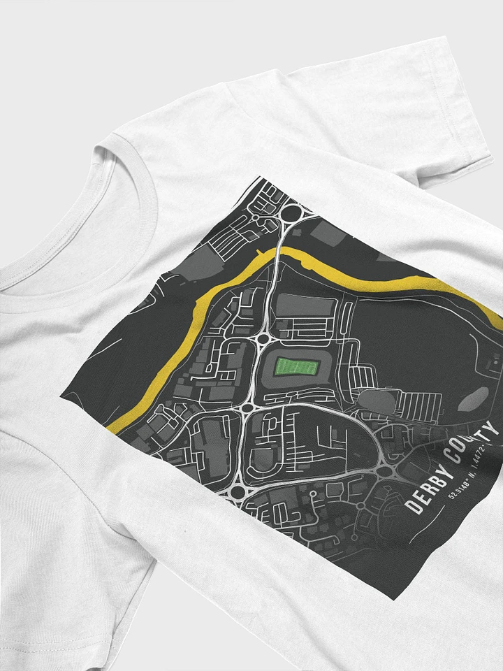 Derby County Stadium Map Design T-Shirt product image (2)