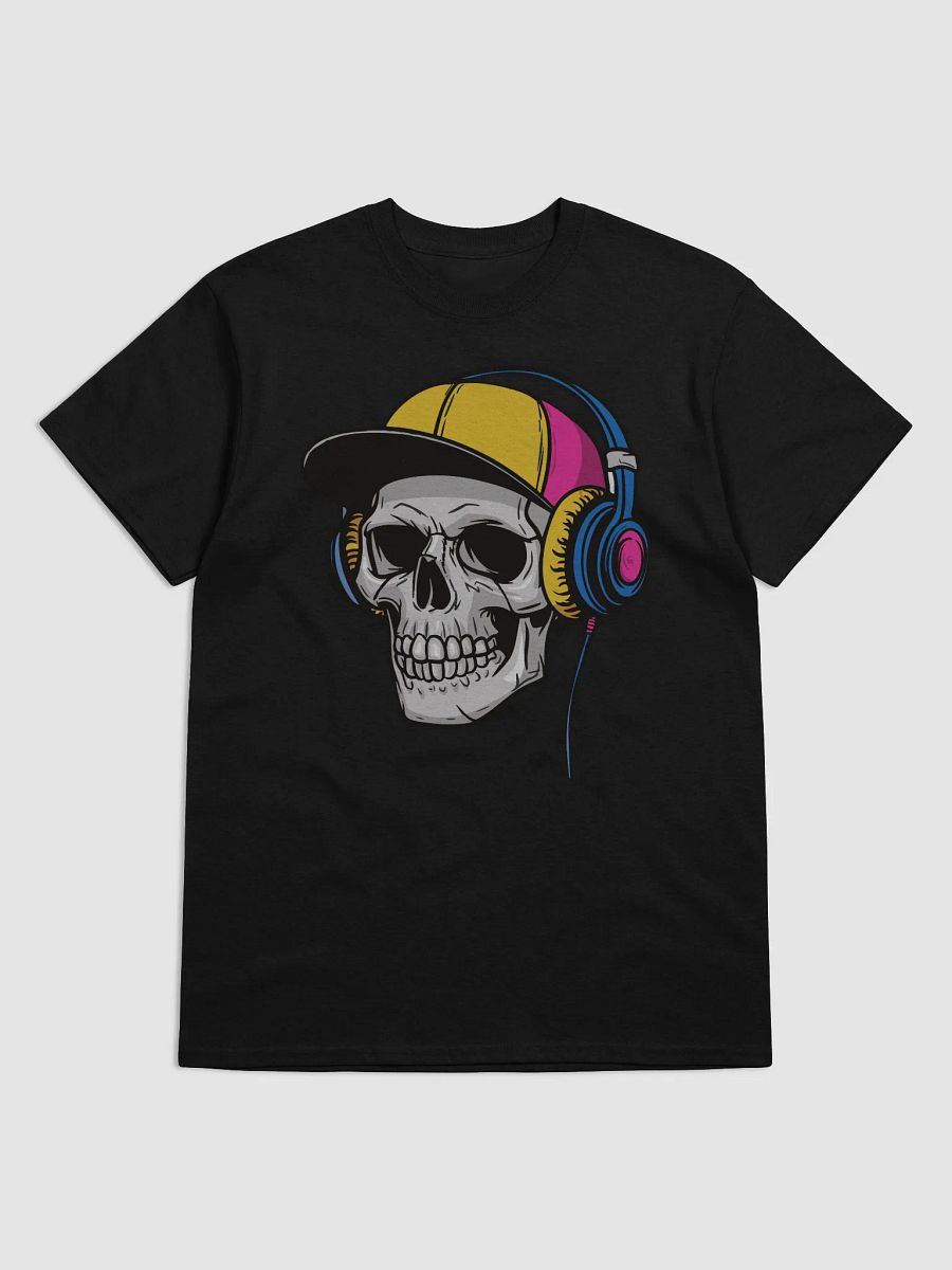 Skull with Headphones T-Shirt product image (20)