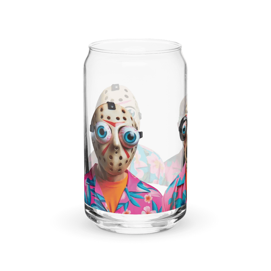 Crazy Eyes Can-Shaped Glass product image (11)