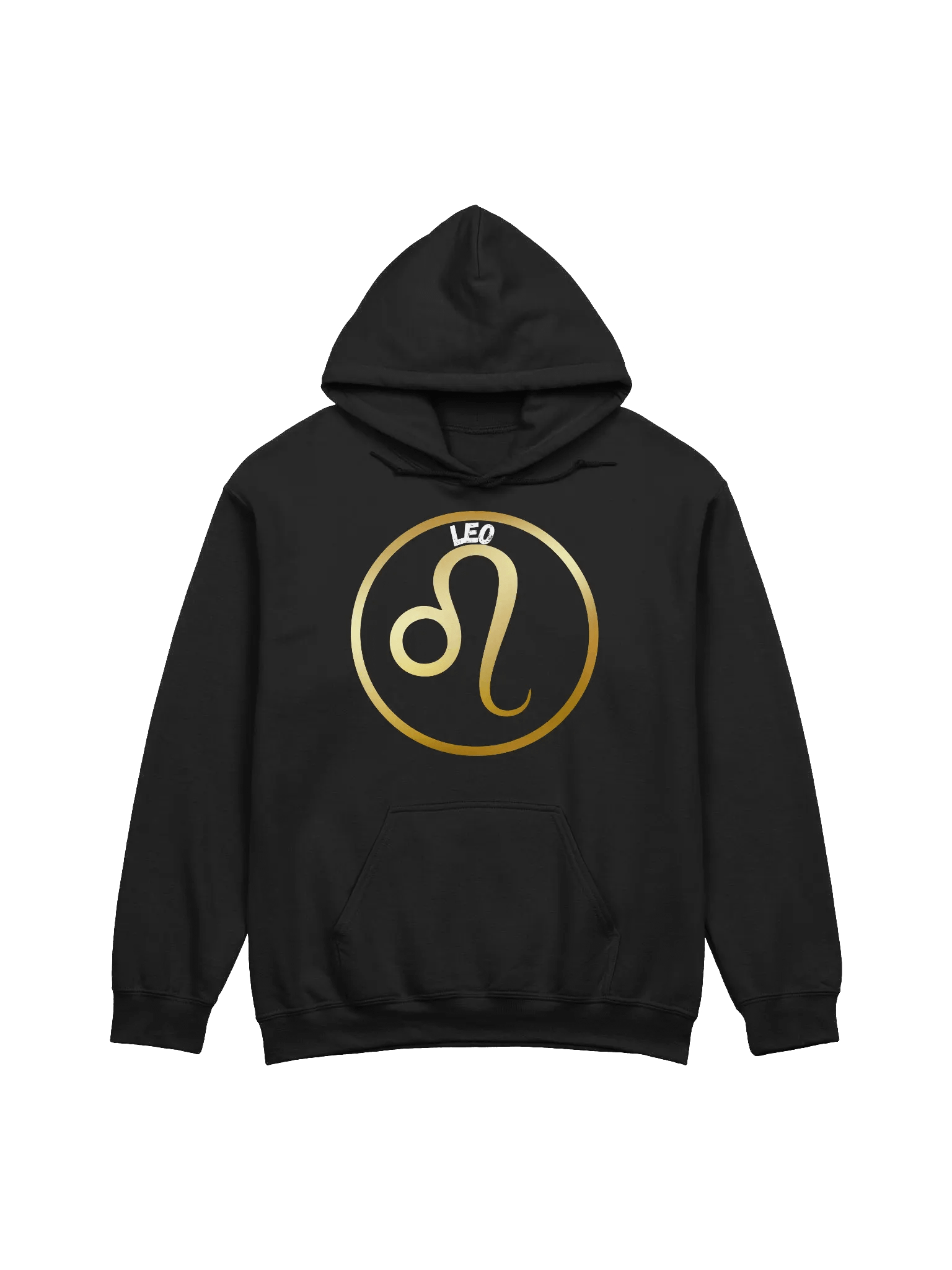 Golden Leo Zodiac Hoodie product image (1)