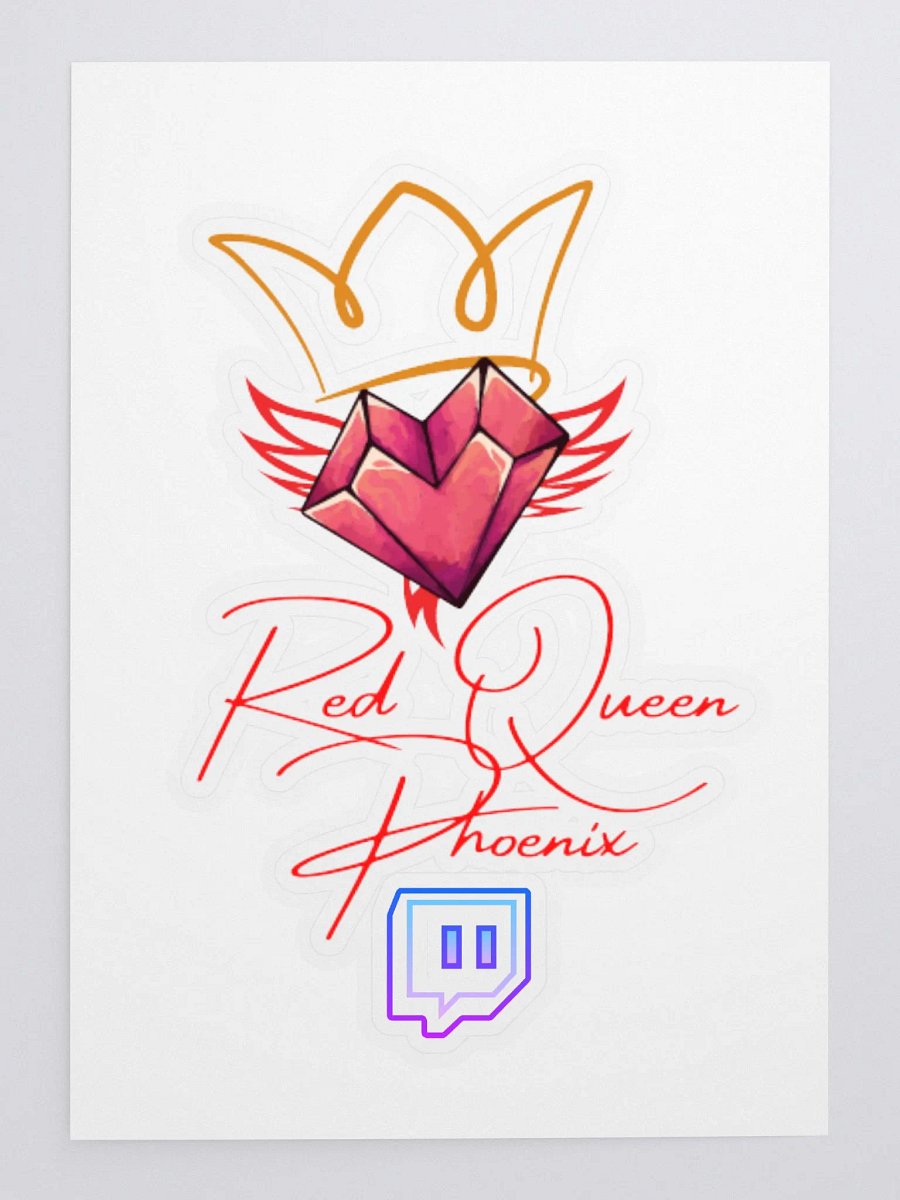 Red Queen Phoenix - Sticker product image (3)