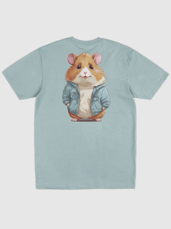 Whimsical Hamster Hoodie Illustration Tee product image (11)