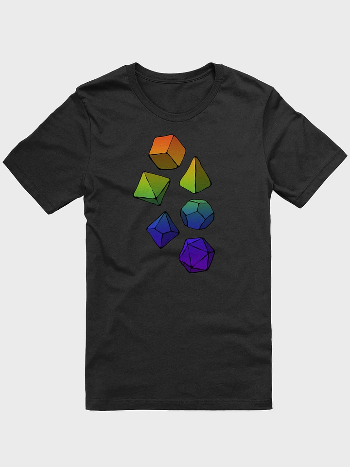 Rainbow Dice Supersoft T-Shirt product image (1)