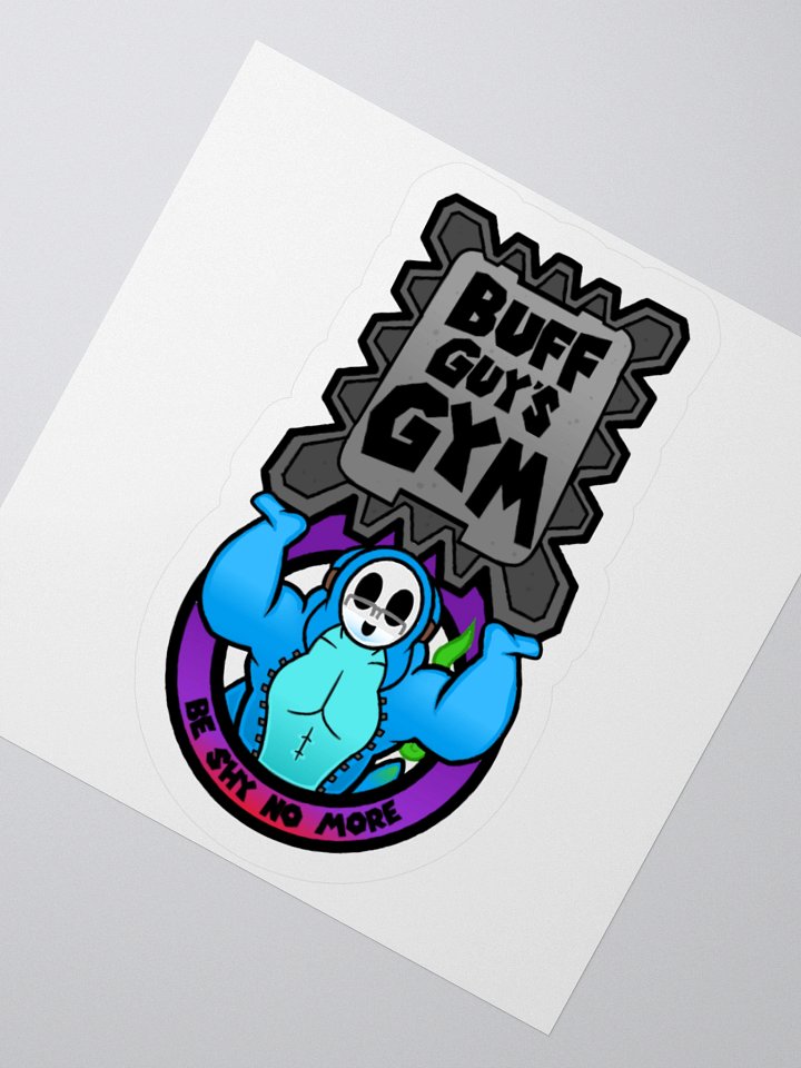 Buff Guy's Gym Sticker product image (6)