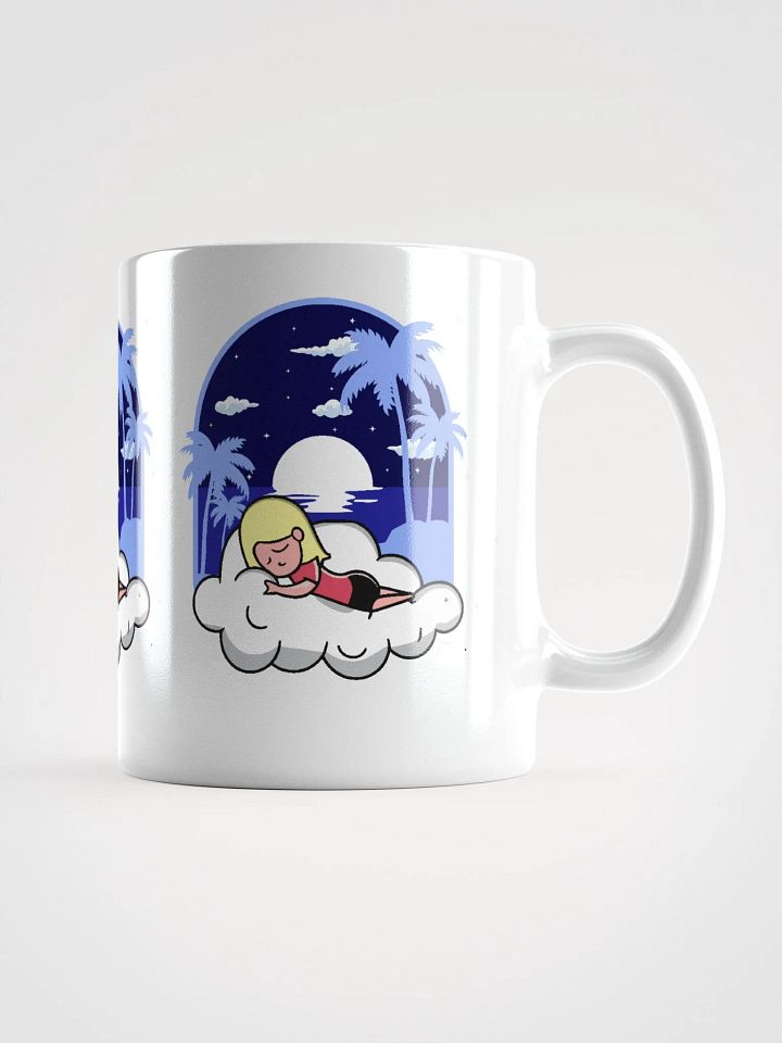 Tripple Cloudy Night White Mug product image (1)