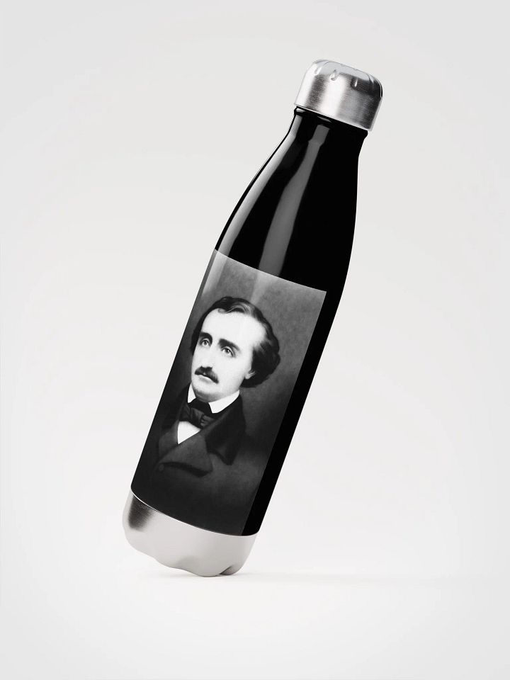 Edgar Allen Poe Stainless Steel Waterbottle product image (2)