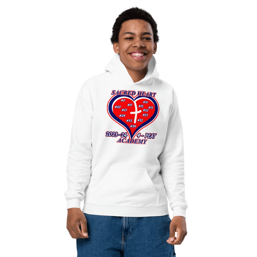 Novelty SHA 4-Peat Kids Hoodie product image (9)