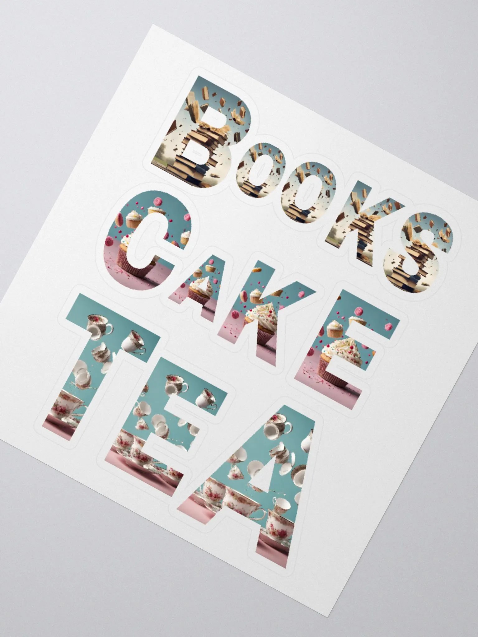 Books Cake Tea - Stickers product image (5)