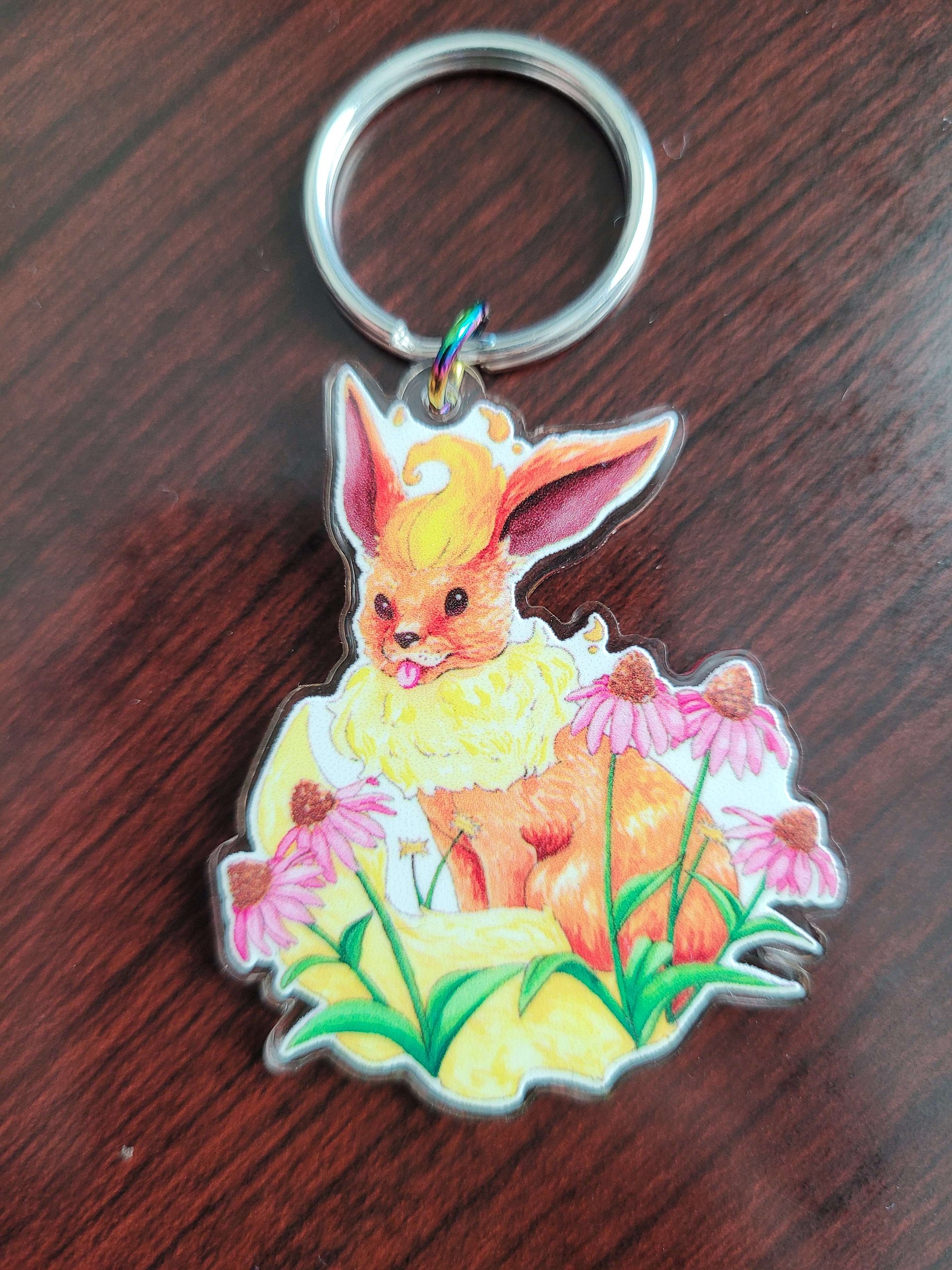 Flareon Acrylic Charm product image (1)