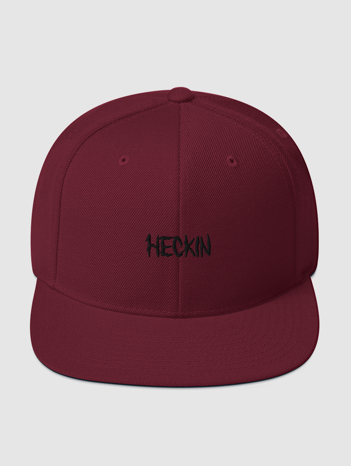 Snapback Hat (Black Heckin) product image (2)